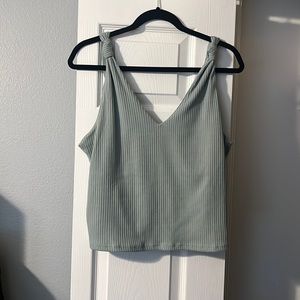 Miss Me cropped Tank top